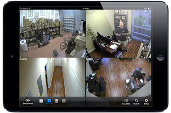 ipad vidéosurveillance