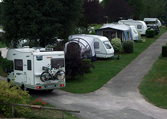 allée camping