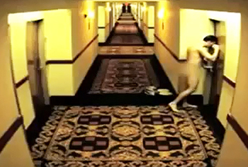 couloir hôtel vidéosurveillance