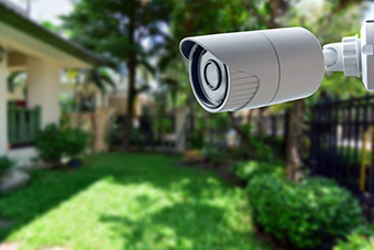caméra vidéosurveillance jardin