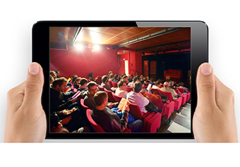vidéosurveillance théâtre ipad