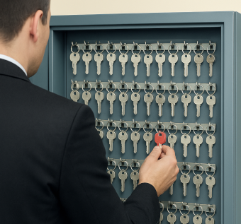 armoire à clés électronique