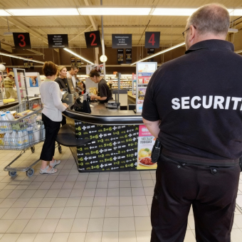 agent sécurité vol étalage
