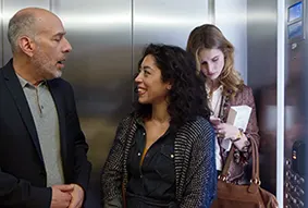 discussion ascenseur